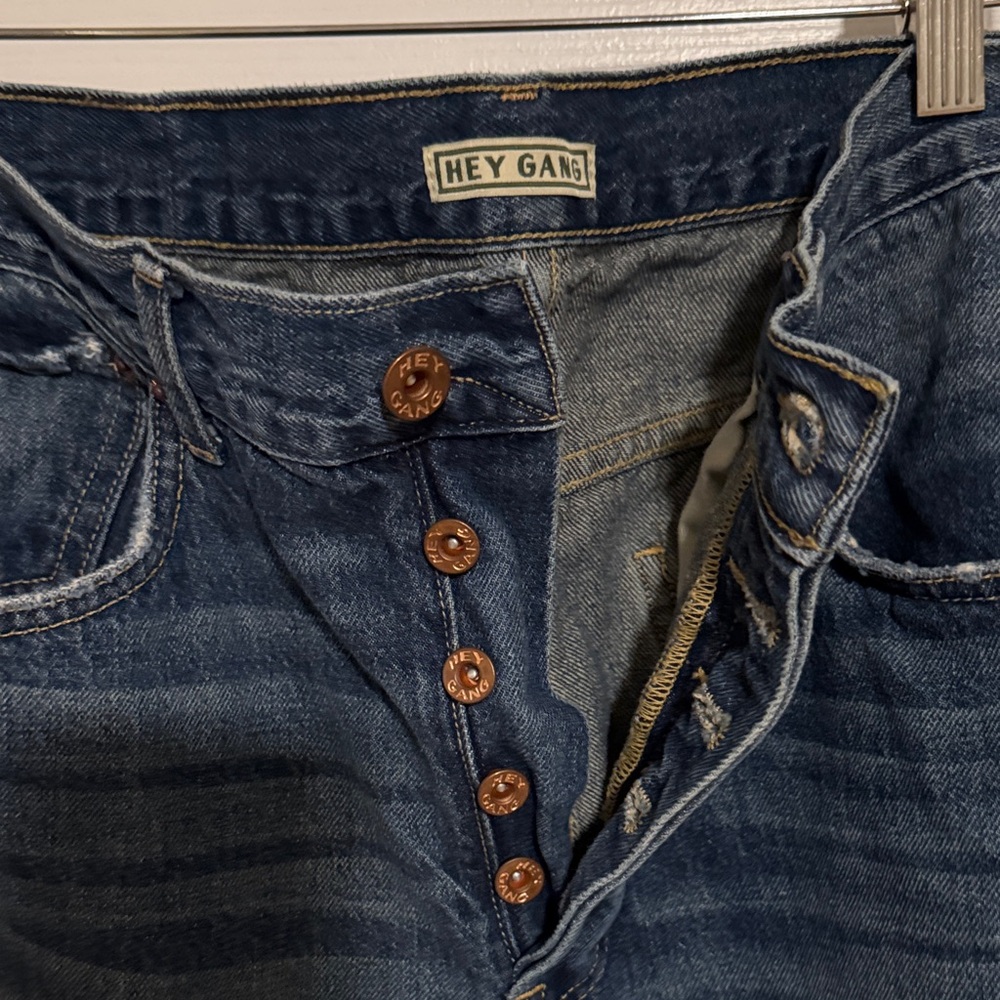 W’s The Loose Crop Jean - Richman Wash by Hey Gang - Picture 3 of 7